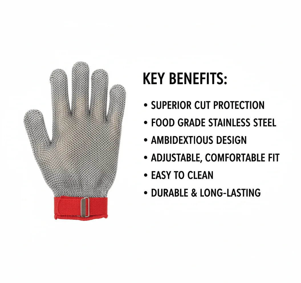 Mesh Cut-Resistant Glove