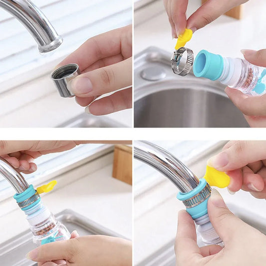 Adjustable Faucet Filter