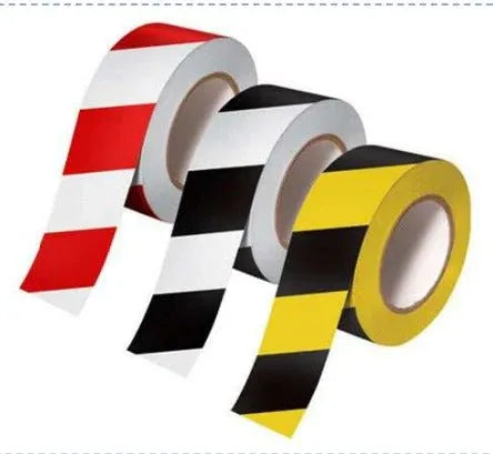 Striped Safety Warning Tape